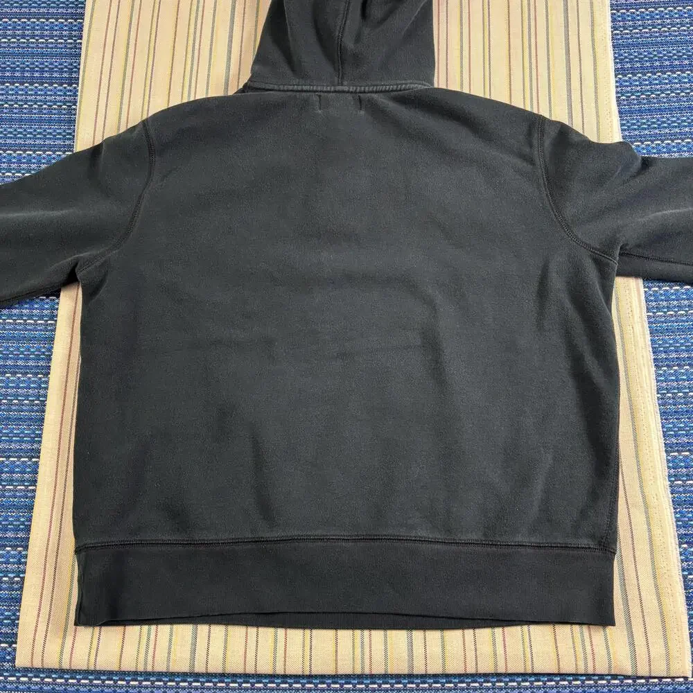 Polo By Ralph Lauren Hoodie Mens 2XL Black Fleece Kangaroo Pocket Sweatshirt